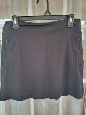 Members Mark Women’s Black  Athletic Stretch Skort Medium